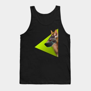 Cautious Fox Tank Top